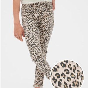 4/$14 GAP girls JEANS jeggings STRETCH leopard ANKLE size 18